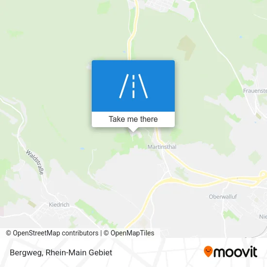 Карта Bergweg