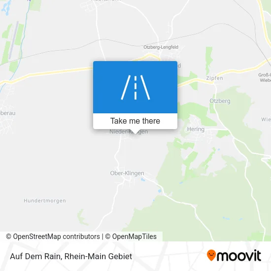 Карта Auf Dem Rain