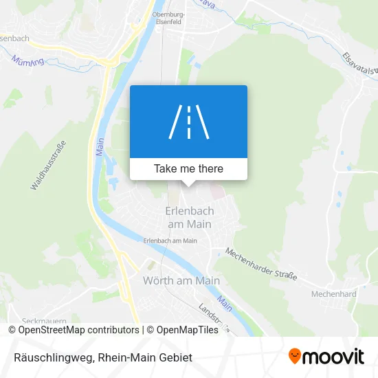Карта Räuschlingweg
