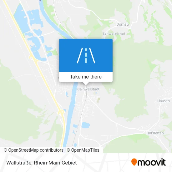 Карта Wallstraße