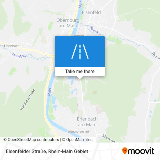 Карта Elsenfelder Straße