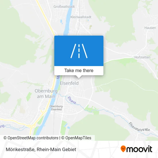 Карта Mörikestraße