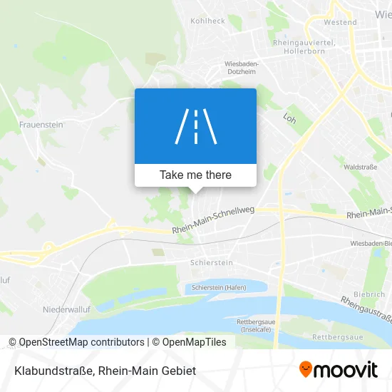 Карта Klabundstraße
