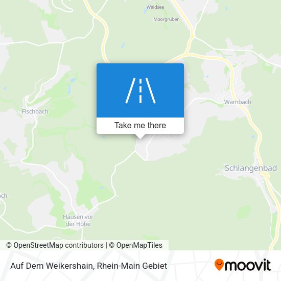 Карта Auf Dem Weikershain