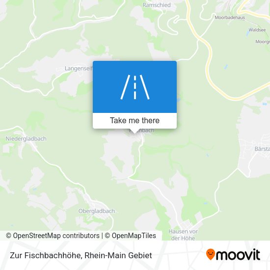Карта Zur Fischbachhöhe