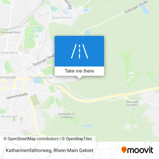 Карта Katharinenfalltorweg