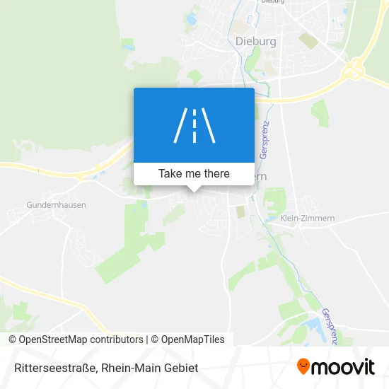 Ritterseestraße map