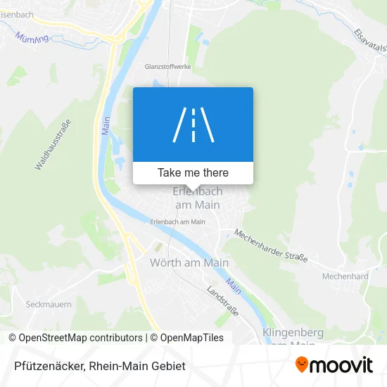 Pfützenäcker map