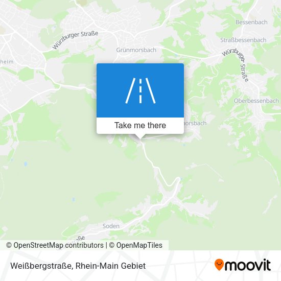 Weißbergstraße map