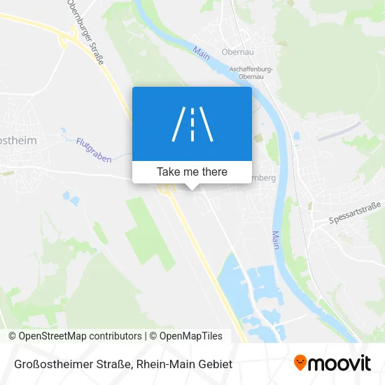 Карта Großostheimer Straße