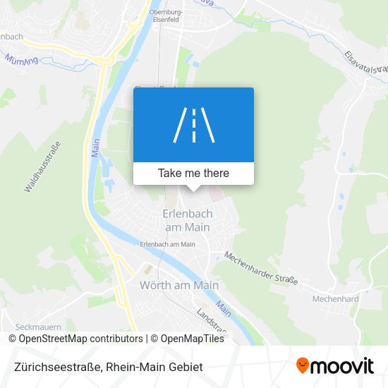 Zürichseestraße map