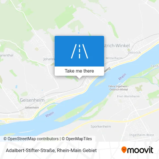 Карта Adalbert-Stifter-Straße
