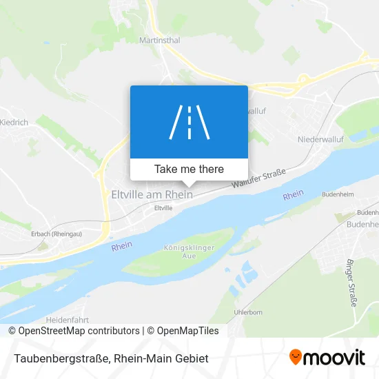 Карта Taubenbergstraße