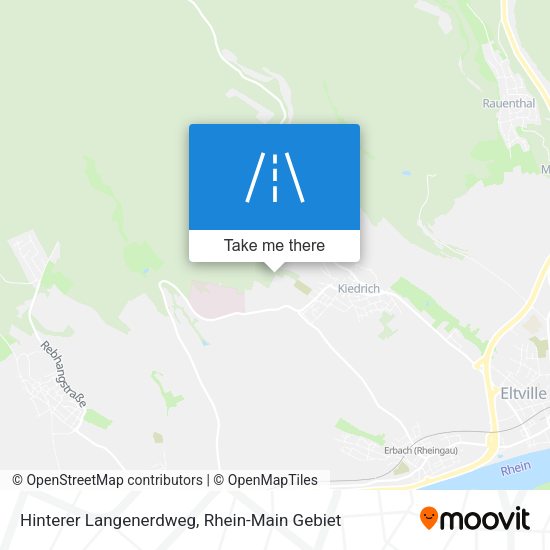 Карта Hinterer Langenerdweg