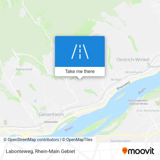 Карта Labonteweg