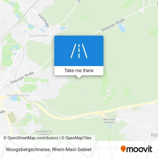 Карта Woogsbergschneise