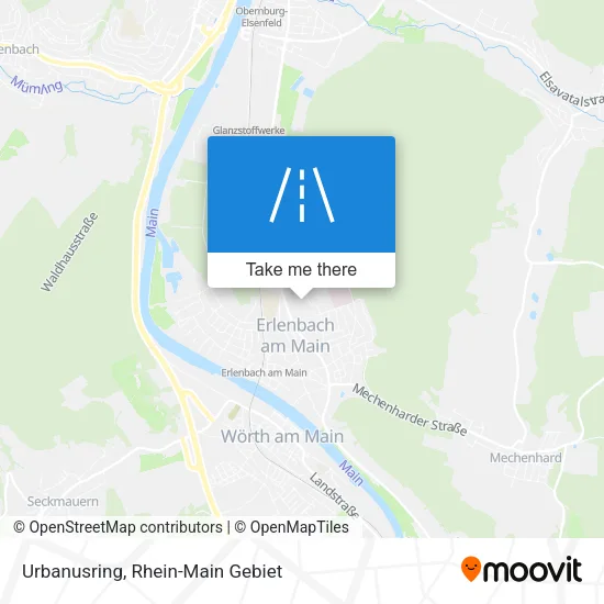 Карта Urbanusring