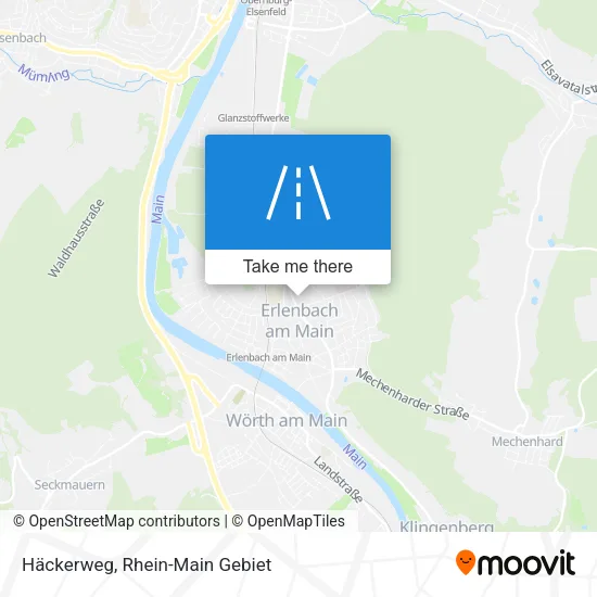 Карта Häckerweg