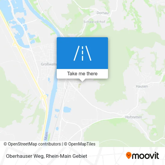 Карта Oberhauser Weg