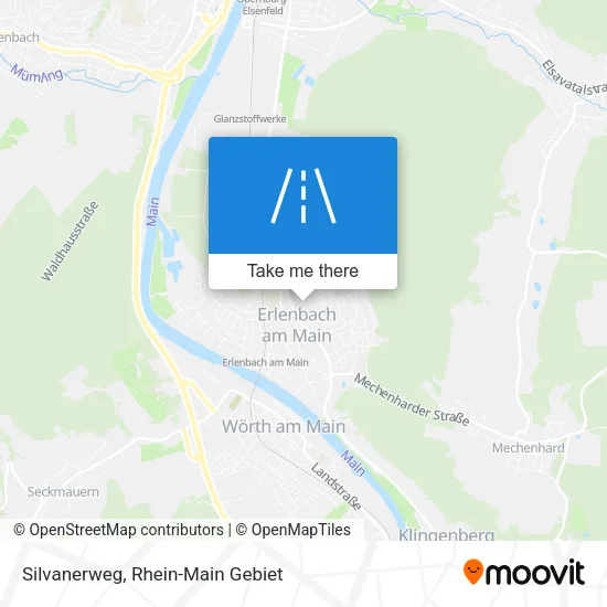 Карта Silvanerweg