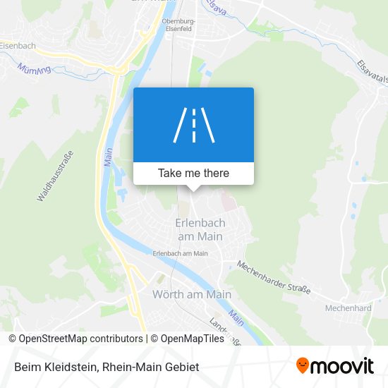 Карта Beim Kleidstein