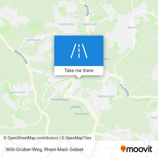 Карта Willi-Gruber-Weg