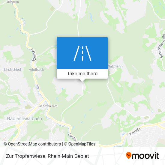 Карта Zur Tropfenwiese