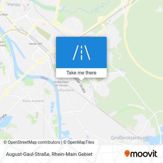 August-Gaul-Straße map
