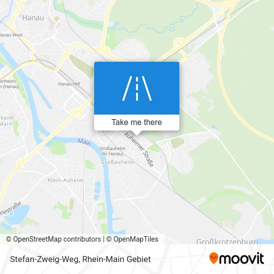 Stefan-Zweig-Weg map