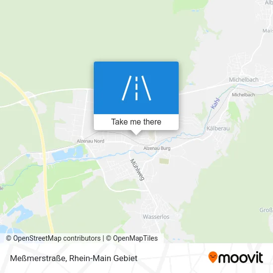 Карта Meßmerstraße