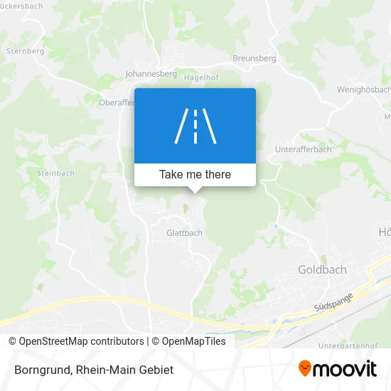 Карта Borngrund