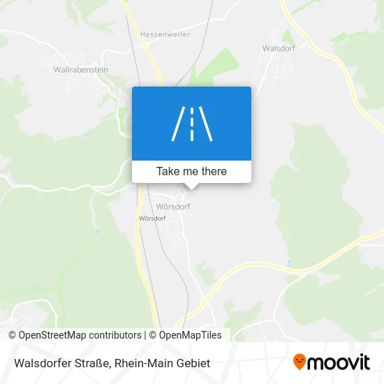 Карта Walsdorfer Straße