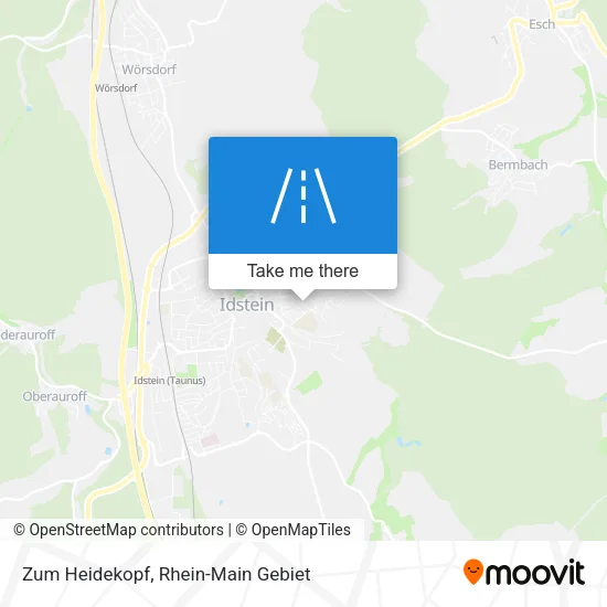 Карта Zum Heidekopf