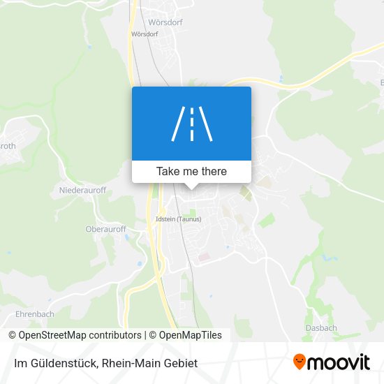 Im Güldenstück map