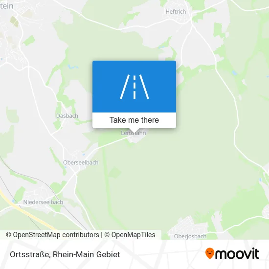 Карта Ortsstraße