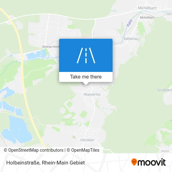 Карта Holbeinstraße