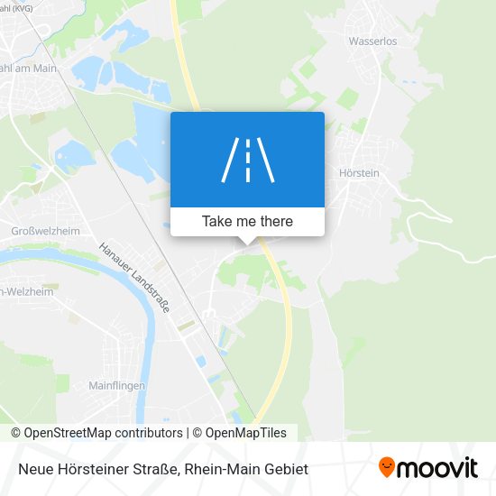Neue Hörsteiner Straße map