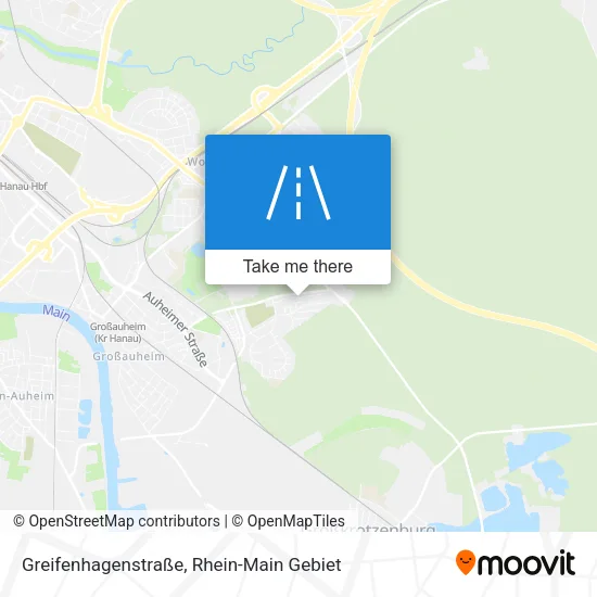 Карта Greifenhagenstraße