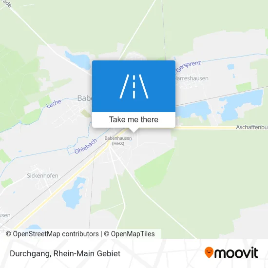 Карта Durchgang