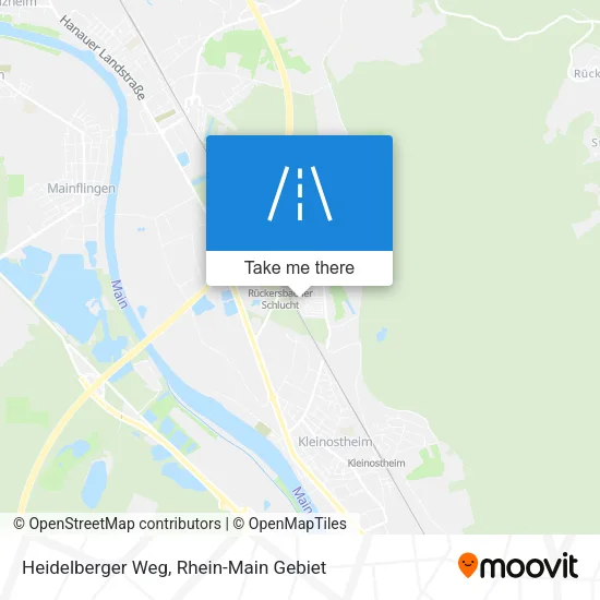 Карта Heidelberger Weg