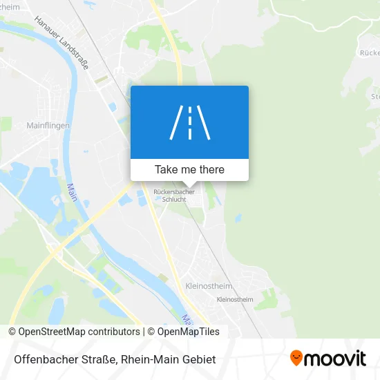 Карта Offenbacher Straße