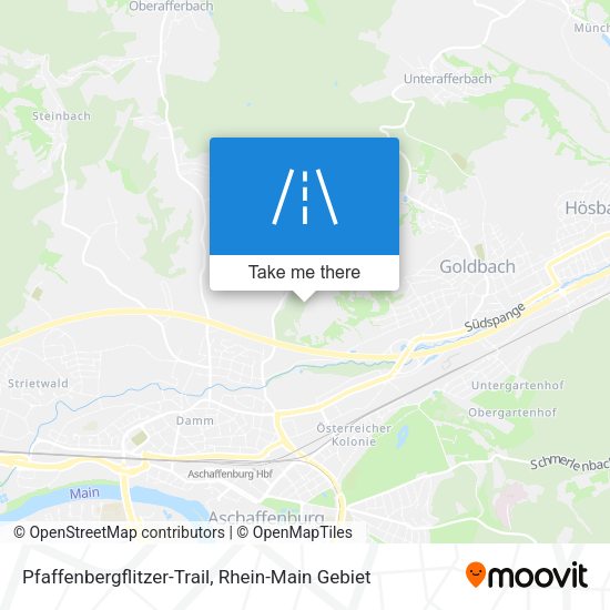 Pfaffenbergflitzer-Trail map