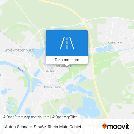 Карта Anton-Schnack-Straße
