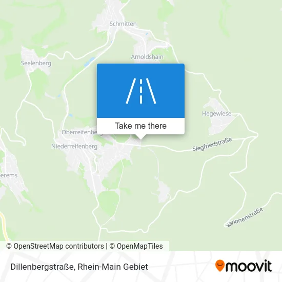 Карта Dillenbergstraße