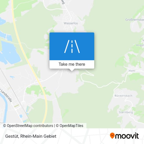 Карта Gestüt