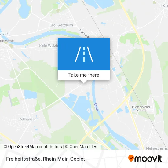 Карта Freiheitsstraße