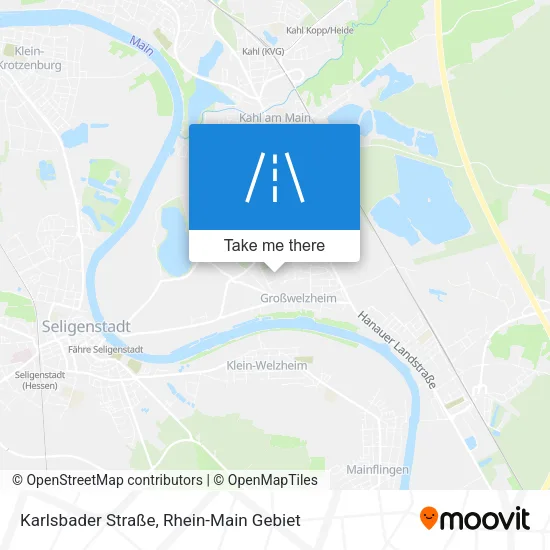 Карта Karlsbader Straße