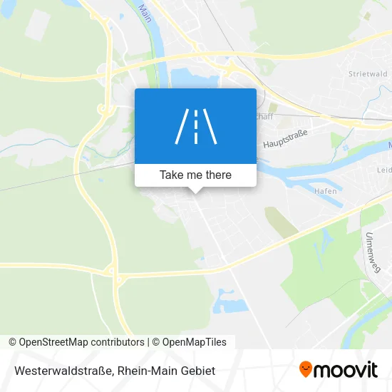 Карта Westerwaldstraße