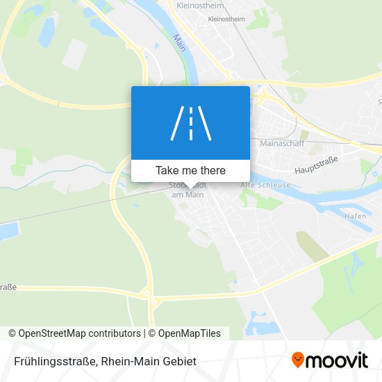 Карта Frühlingsstraße