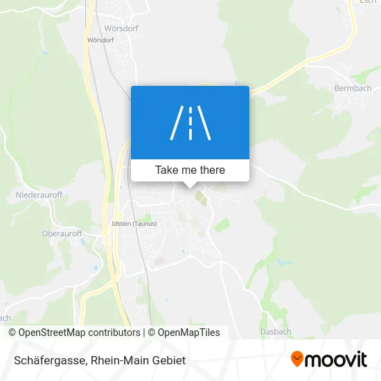 Карта Schäfergasse